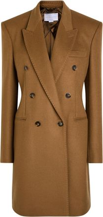 Stella McCartney Stella Mccartney Double-breasted Wool Blazer - Brown - 38 (UK6 / XS)