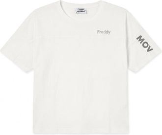 Freddy T-shirt boxy cropped da donna girocollo