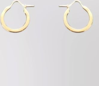 Miu Miu enamel hoop earrings