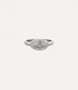 Vivienne Westwood Tilly Ring Silver Unisex