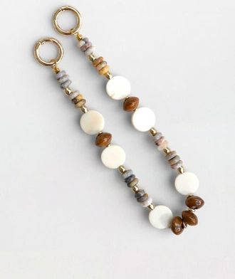 By Lilla Golden Dune Bag Charm in Multi at Nordstrom