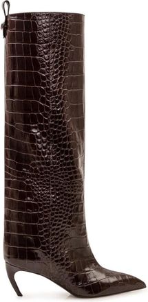 The Attico Lea Boot - Dames - Cowboylaarzen - Bruin - 40 EU - Schoenen