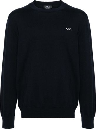 A.P.C. Melville cotton jumper - men - Cotton - S - Blue