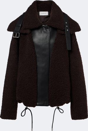 Sportmax Chaqueta de teddy