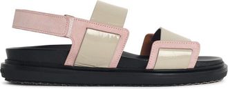 Marni Sandali Marni Fussbett Rosa Lear