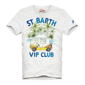 MC2 Saint Barth T-Shirts, male, White, Size: 2XL T-Shirt