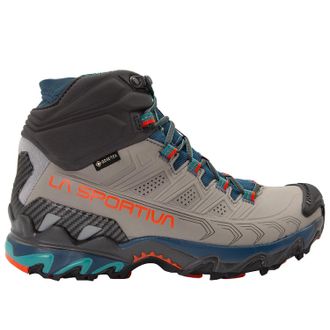 La Sportiva Womens Ultra Raptor II Mid Leather GTX Hiking Boots Gray 41 EU