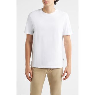 BOSS Thompson Solid T-Shirt in White at Nordstrom, Size Xx-Large