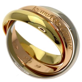 Cartier Yellow Gold (18K) Pink Gold (18K) White Gold (18K) Band Ring (Pre-Owned)
