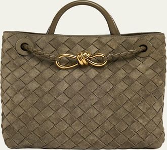 Bottega Veneta Small Andiamo Suede Tote Bag