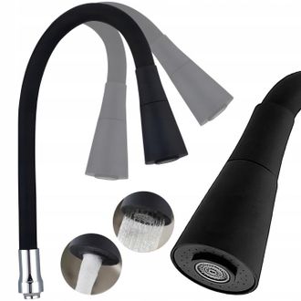 OEM Grifo De Fregadero De Cocina Con Ca&ntilde;o Flexible Y Doble Funci&oacute;n