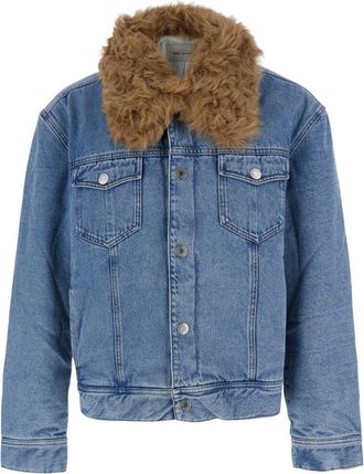 Ami Light Blue Denim Jacket