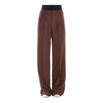Blugirl Mujer, Pantalones, Marr&oacute;n, Talla: S