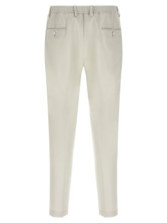 Dolce & Gabbana Virgin Wool Trousers - Beige