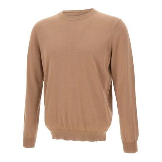 KANGRA Truien & Vesten, Heren, Bruin, 4Xl, Katoen, Rondgebreide trui