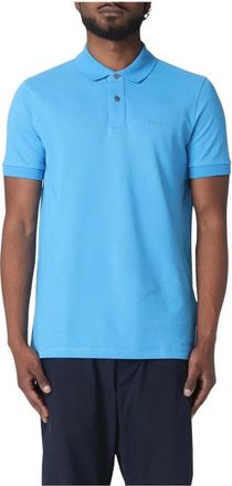 HUGO BOSS Heren, Tops, Blauw, Maat: S Katoen