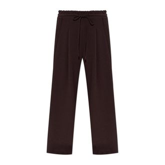 adidas Essentials Wide Leg Pant Fleece - Dames - Sweatpants - Bruin - XS - Katoen - Broeken