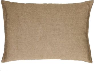 POMAX Coj&iacute;n de algod&oacute;n ocre 70X50