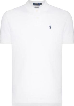 Polo Ralph Lauren White Embroidered Logo Polo Shirt, Size X-Small