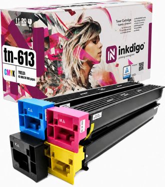 OEM Toner Inkdigo Tn613 Compatibile Con Minolta Bizhub C452 C552ds C652 C552, Certificato T&uuml;v