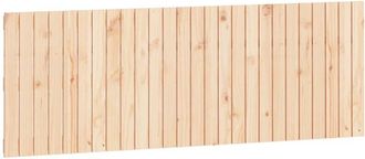 vidaXL Cabecero De Cama De Pared Madera Maciza De Pino 166x3x60 Cm Vidaxl