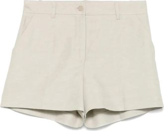 P.A.R.O.S.H. P.a.r.o.s.h., Korte Broeken, Dames, Beige, L, Dames Shorts in Trendy Stijl