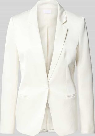 Jake*s Slim Fit Blazer mit Paspeltaschen in Ecru, Gr&ouml;&szlig;e 32