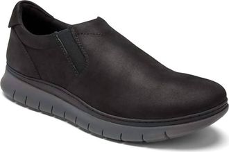 Vionic Mens Khai Nubuck Slip On Shoes In Black
