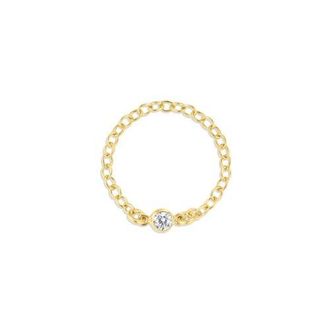 Set & Stones Renata Chain Ring in Gold at Nordstrom, Size 8