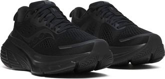 Saucony Womens Trainer Guide 18 Shoe In Triple Black