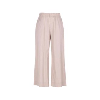 Max Mara Wide Trousers, female, Beige, Size: 2XS Wide Trousers