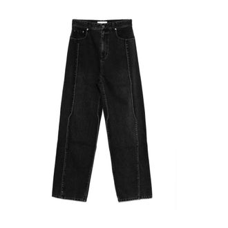 Tibi Dames, Jeans, Zwart, Maat: W26 Denim