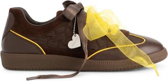 Fab By Fabienne Chapot Head Over Heels Sneakers - Dames - Sneakers - Bruin - 39 EU - Su&egrave;de - Schoenen