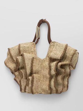 Zimmermann goldentime medium tote bag shoulder strap