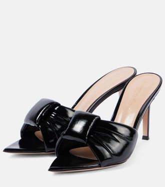 Gianvito Rossi Mules Love in vernice