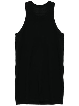 Frenckenberger Fijngebreide tanktop - Zwart