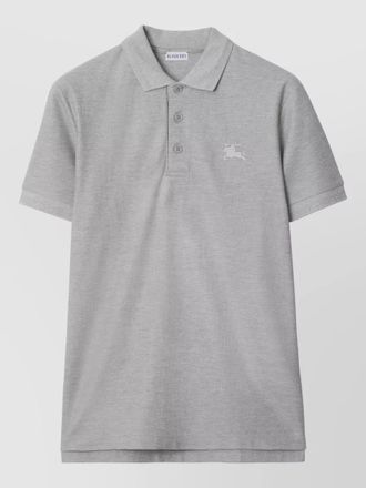 Burberry polo shirt short sleeves ribbed collar