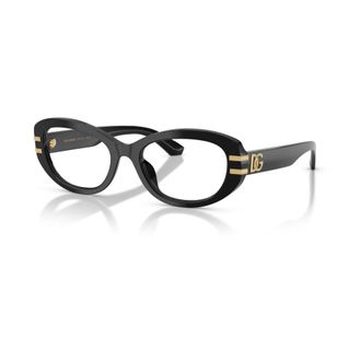 Dolce & Gabbana Vlinderbril - Dames - Accessoires - Zwart - Maat: 54 MM
