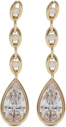 APM Monaco Orecchini Éclat con catena - Argento