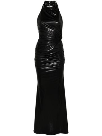 Andamane Stella maxi dress - women - Polyester/Elastane - 38 - Black