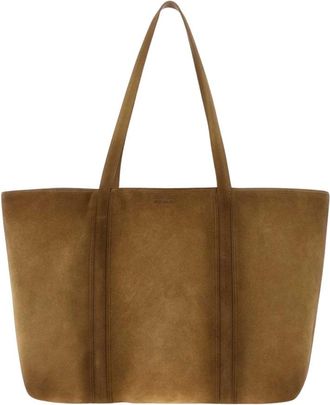 Jil Sander Foro Tote - unisex - Shoppers - Bruin - ONE Size - Leer - Tassen