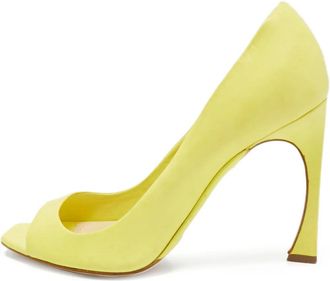Dior Pumps a punta aperta - Giallo