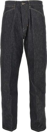 Christophe Lemaire Straight leg denim pants Man 48