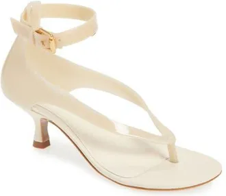 Farm Rio Jelly Kitten Heel Sandal in Ivory at Nordstrom, Size 9