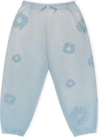 Denim Tears Light Blue Mono Wreath Sweatpants Light