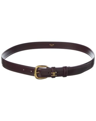 Celine Celine Vivienne Medium Leather Belt