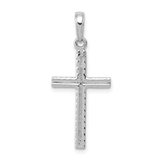 Diamond2Deal 14k Gold Latin Cross Pendant