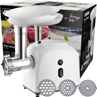 Adler Europe Mesko Ms 4805 Picadora De Carne Blanca 600 W