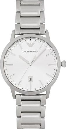 Emporio Armani Watches - Heren - Horloges - Grijs - ONE Size - Accessoires