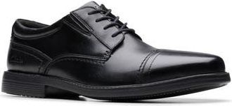 Clarks Dresslite Cap Toe Derby in Black Leather at Nordstrom Rack, Size 11.5